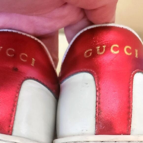 Gucci Sneakers with Logo Band Design Classic Style - Picture 9 of 12